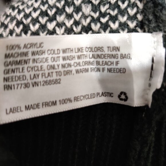 Universal Thread S Black White Leopard Print Knit Cardigan Button Front Sweater - Picture 8 of 8